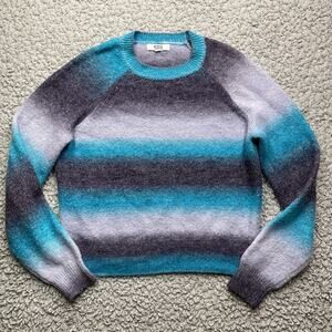 BB Dakota Steve Madden Sweater Womens M Wool Blend Aztec Southwestern Ombre